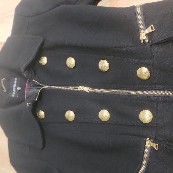 Express Black Jacket Size Large - Picture 6 of 12